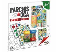 Tabellone per Parcheesi e Gioco dell'Oca Cayro Multicolore 250 g