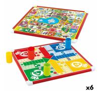 Tabellone per Parcheesi e Gioco dell'Oca CB Games 32 x 32 x 1 cm [25 Pezzi] [