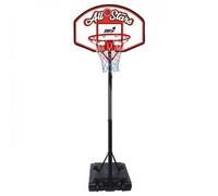 Tabellone Piantana da Basket con Ruote Canestro Altezza Regolabile Pallacanestro