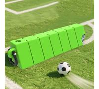 Tabellone rimbalzante da calcio, allenatore di rimbalzo da calcio con ruote, tabellone rimbalzante da calcio a doppia angolazione, pallavolo e passaggio a terra a due angolazioni, può essere riempito