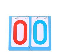 Tabellone segnapunti da tavolo pieghevole impermeabile, facile girare, di alta qualità, for pallavolo, calcio, badminton, basket, tennis Per eventi sportivi o di intrattenimento(Two-digit scoreboard)