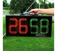 Tabellone segnapunti Digitale a LED per Il Calcio - Tabellone elettronico Digitale per l'allenamento calcistico, tabellone sostitutivo per l'allenatore su Un Solo Lato, Perfetto per la gesti