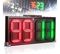 Tabellone segnapunti Digitale, tabellone LED da 8 Pollici per Le sostituzioni nel Calcio, Display elettronico bifacciale per Il Cambio Giocatore per Gli arbitri, Attrezzatura Sportiva Resist