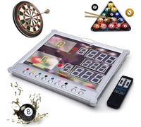 Tabellone segnapunti elettronico dello snooker con il display digitale del LED e telecomando per la sala giochi