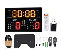 Tabellone Segnapunti Elettronico, Tabellone Segnapunti Elettronico Tavolo, Tabellone Segnapunti Indoor con Display LED a 11 Cifre, Visualizzazione Punteggio per Basket, (Spina