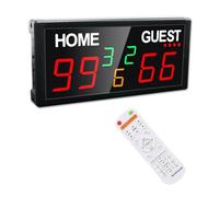 Tabellone segnapunti multifunzionale con timer for orologio da palestra con display a LED in alluminio a 4 modalità for sale giochi, gare in cortile Molteplici modalità