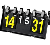 Tabellone segnapunti, tabellone segnapunti portatile a 4 cifre, tabellone segnapunti portatile a flip, tabellone segnapunti sportivo, display manuale del punteggio, tabellone segnapunti portatile per