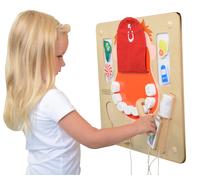 Tabellone Sensoriale per l'Igiene Orale Montessori Flex