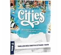TABELLONI DEGLI OBIETTIVI CITTADINI + TEATRI espansione per CITIES gioco da tavo