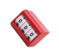 Tabelloni digitali con conteggio delle, Red THREE DIGITS | Forte tavolo da gioco Contatore gioco Riciclare punteggio per le gare scacchi Serate gioco in famiglia