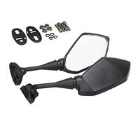 TABEN Specchietto retrovisore Laterale per Moto Occhio di Falco con Morsetto per Manubrio da 7/8" (E-Mark)