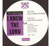 Tabernacle, The - I Know The Lord - Tabernacle, The 12"