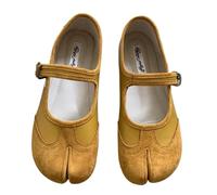 Tabi Mary Jane - Ballerine basse da donna, con punta divisa, ortopediche, carine, casual, comode, leggere, tinta unita, per l'uso quotidiano, spiaggia, viaggi, atletica, stare in piedi tutto il giorno