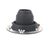 Tabine per stufa in silicone - durevole il flashing del tubo, guarnizione tetto regolabile, barriera di calore antincendio, protezione sfiato resistente alle intemperie | Soluzione d