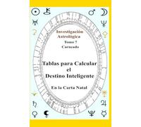 Tablas para Calcular el Destino Inteligente en la Carta Natal