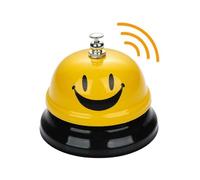 Table bell, smile restaurant reservation bell, service bell, reception bell, pet bell, suitable for canteens, restaurants