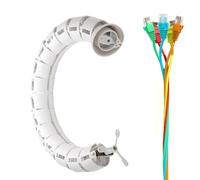 Table Cable Raceway | Snake Multiuso Staccabile | Organizzatore Di Fili, Copertura Della Scrivania | Soluzione Di Gestione Del Cavo Artistico Per Tastiera, Ufficio, Configurazione Domestica, Utilizzo