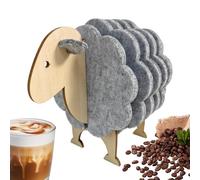 Table Coasters - Bar Coasters - Absorbent Tabletop Protection Mat, For Drinks, For Drinks,Beer Wine Desk Home Camping RV Table Room Apartment Restaurant