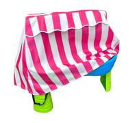 Table Cover, Dustproof Table, Easy Storage Protective Layer All-Weather Lightweight Build Pink Color Child-Safe Flessibile Fit, Water Desk Cover for Outdoor Accessories