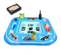 Table De Cartes À Flotteur Pour Piscine - Accessoires De Piscine Plateau De Bain À Remous - Amélioration Du Bourse Flottante Pour En Plin Air