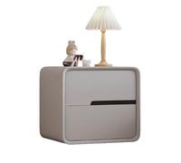 Table de chevet, table d'appoint, style moderne, table de chevet à 2 tiroirs, idéale pour le salon, la chambre à coucher ou la salle de séjour.(C,30CM(11.81IN))