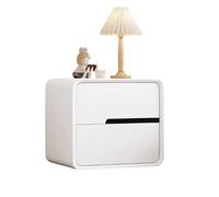 Table de chevet, table d'appoint, style moderne, table de chevet à 2 tiroirs, idéale pour le salon, la chambre à coucher ou la salle de séjour.(B,40CM(15.75IN))