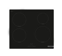 BOSCH - Serie 4 PUE611BB5H piano cottura Nero Da incasso 60 cm Piano cottura a induzione 4 Fornello (i) - SPEDIZIONE GRATUITA
