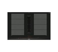 Siemens EX875LX67E - Piano cottura Induzione aspirante InductionAir System 80 cm, FlexInduction, ClimateControl Sensor, HomeConnect