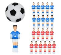 Table Football Players | 22X Portable Resin Soccer Men Set | Children Game Accessories, Non Slip Hockey Equipment Replacement for Kids Boys Girls