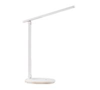 table for living room Desk LED Desk with USB Port, Dimmable Eye Protect Reading Desk Light for Home Office, 9 Brightness Level & 3 Lighting Modes, Touch Control Table Light night stand