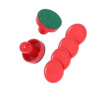 Table Hockey Push SET INSTALLE Plastica Standard Air Paddle E Foucks Gool Hand Hand Sostituzione Parte Facile Utilizzo Del Gioco Da Tavolo Con Dischi