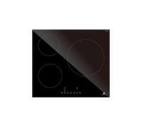 Table induction 3 zones, 6600W - 3 boosters - 3 minuteurs - noir