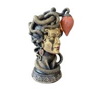 Table Lamp - Lamp For Table | Portable Desk Lampp, 7.87 Inches Bedroom Nightstand Lamps, Collectible Figurines Decoration Gothic Resin For Halloween Tabletop Christmas Living Room Home And Desk