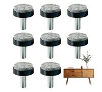 Table Leveling Feet -steel+PC+felt | 8 Pieces Non-Slip Threaded Pads | Adjustable Table Feet | Furniture F́eet Levelers - For Chairs, Desks, Stools, Cabinets, Sofas, Ţable Legs, Living Room, Kitchen