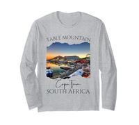 Table Mountain Città del Capo Sudafrica Souvenir per Donne e Uomini Maglia a Manica