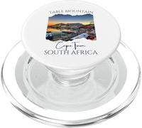 Table Mountain Città del Capo Sudafrica Souvenir per donne e uomini PopSockets PopGrip per MagSafe