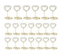 Table Number Holders 20X Heart Shape Card Display Holder Small Size Place