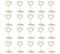 Table Number Holders, Heart Shape Place Card Display, Small Table Card Holders, Decoration Holders, Centerpieces for Events, Decorative Table Number Holders for Weddings and Gatherings