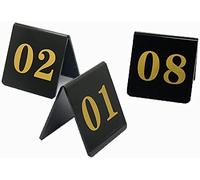 Table Numbers 1 To 25/50/100, Acrylic Table Number Cards, Restaurant Cafe Bar Seating Tent Table Numbers Double-Sided For Wedding, Party, Events Or Catedecoration 80X80Mm(39X28Cm)