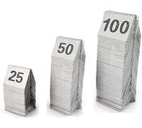 Table Numbers, Stainless Steel Tent Table Number Cards Restaurant Cafe Bar Seating Wedding Birthday Party Supplies(1 To 40)