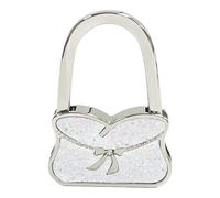 Table Purse Hook - Foldable Bow Knot Holder - Portable No Drill Design