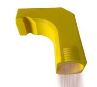 Table Saw Dust Collector Adapter, Connector for Efficient Sawdust Extraction with Slide-On Function, ABS, Workshop Tool Accessory for Garage Yard Porch Backyard Courtyard Use