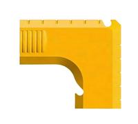 Table Saw Dust Collector Adapter - Connector for Efficient Shop Vacuum | PVC with Universal Fit, Quick Install Coupling for Table Saws, Planers, and Workshop Dust Extraction Systems