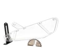 Table Saw Dust Collector, Protective Universal Heavy Duty | Clear Table Saw Protection Cover for Home Workshop Industrial Job Site Woodworking Carpentry