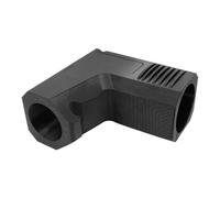 Table Saw Dust Collector - Slide-On Adapter, Dust Collection Adapter for Filtering, Suction Flow Piece, Woodworking Accessory with Hook Textured Grip, Industrial Tool for Clearing, and Connecting