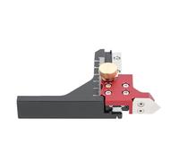 Table Saw Height Gauge, Tool Setting Gauge, Portable Aluminum Alloy Manual Utensil For Sawmill Pruners Forestry Logging Gardening Yardwork Maintenance Repair