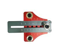 Table Saw Jig Guide | Aluminum Alloy Thin Strip Cuts for Woodworking | Accurate Adjustable Guide Rails/Safe Repetitive Cuts/Compatible with Table Saws & Band Saws