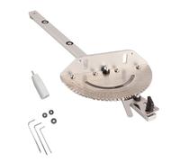 Table Saw Miter, costruzione in alluminio, angoli regolabili - taglio ad alta precisione, lavorazione del legno efficiente e fai -da -te