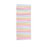Table Skirt for Classroom 30x71 Inch - Colorful Ruffled School Decoration | Teacher Table Cloth for Students Educators Decorators Dorm Classroom Office Kindergarten Preschool Parties