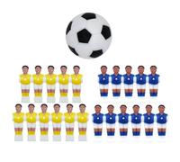 Table Soccer Player Set - Portable Replacement Football, Men Doll Accessories, Durablee Creative Sports Figures | For Tournament Game, Home Travel School Use Kids Adults Play Fun Table Socce